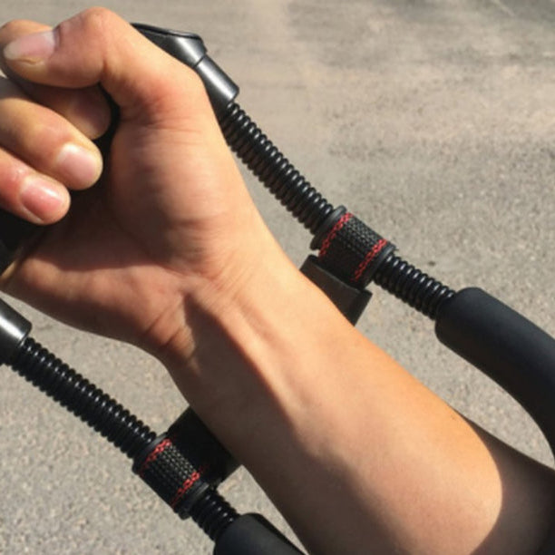 Grip Power Wrist Forearm Hand Grip Arm Trainer Adjustable Forearm Hand Wrist Exercises Force Trainer Power Strengthener Grip Fitness
